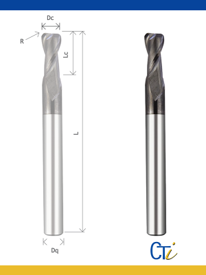 Z2 FRAISE TORIQUE Extra Longue