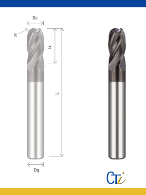 Z4 FRAISE TORIQUE – Serie Normale