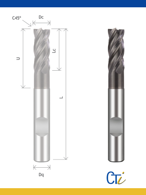 Z4 HYPERLINK PLUS: FRAISE CYLINDRIQUE DV 35º/38º – W.