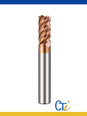 Z5 HELIX : FRAISE CYLINDRIQUE DV 43º/45º – avec rayon <55HRC